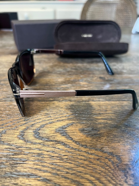 Tom Ford Sunglasses in Black and Brown main image 4